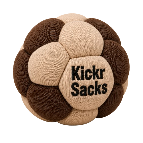 32 Panel Caramel Hacky Sack