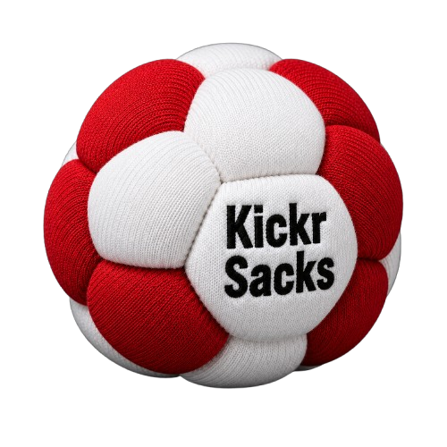 32 Panel Peppermint Hacky Sack